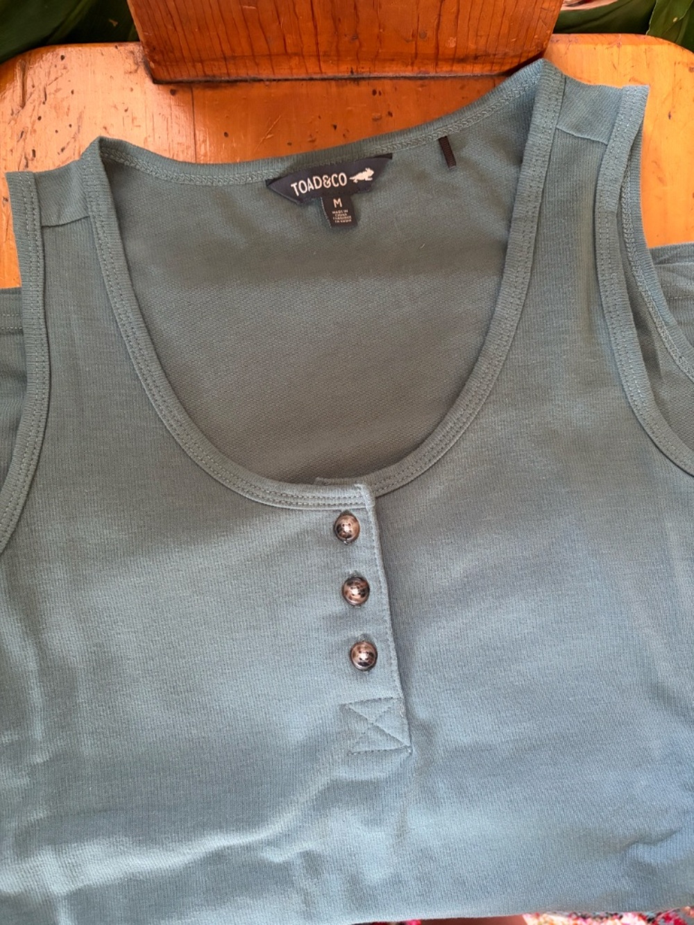 Toad and Co Piru Henley Midi dress WITH pockets! - Picture 4 of 4